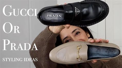 gucci vs prada loafers|Gucci Loafers VS Prada Loafers Review .